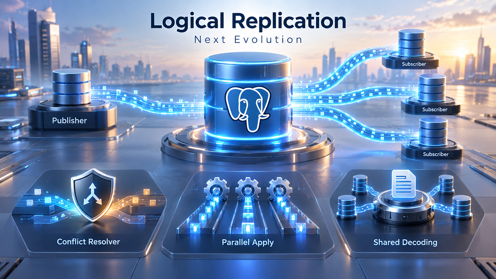 The Future Evolution of PostgreSQL Logical Replication